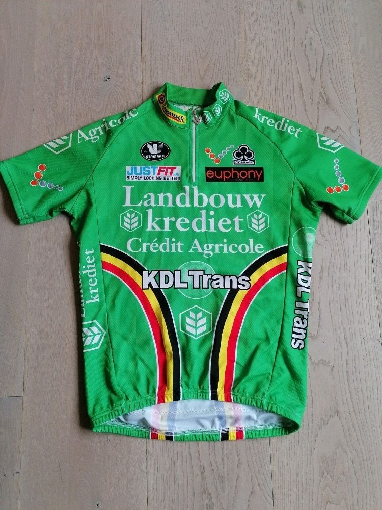 Wielershirt Landbouwkrediet, maat M, Fietsen en Brommers, Gebruikt, Ophalen of Verzenden, Vermarc, Bovenkleding
