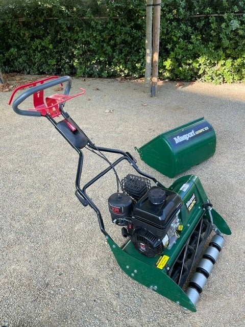 NIEUWE cilinder grasmaaier voor een prachtig Engels gazon, Ophalen, Masport Olympic 500 B, Nieuw, Opvangbak