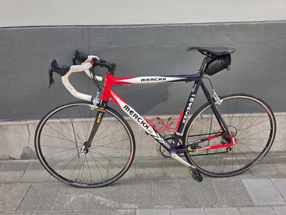 VÉLO DE ROUTE EDDY MERCKX AVEC ACCESSOIRES, Autres marques, Aluminium, 57 à 61 cm, Enlèvement