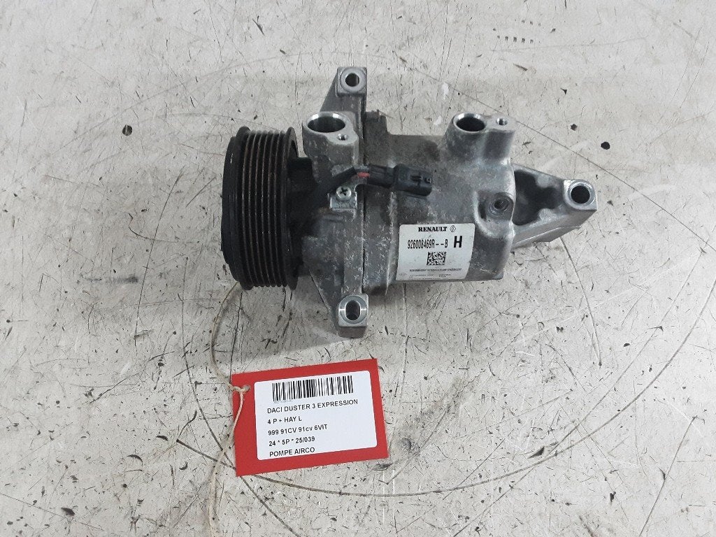 AIRCO POMP Dacia Duster (DJF) (01-2023/-) (926008469R), Dacia, Gebruikt, Mevr. I. Hauben, Rue de l'Espoir 34 34
4030  GRIVEGNÉE, BE