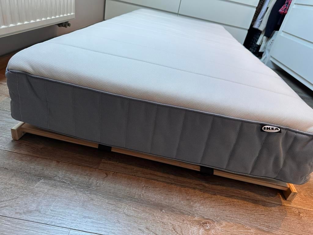 VESTERÖY Matelas à ressorts ensachés,m, Maison & Meubles, Chambre à coucher | Matelas & Sommiers, Enlèvement, Comme neuf, Matelas