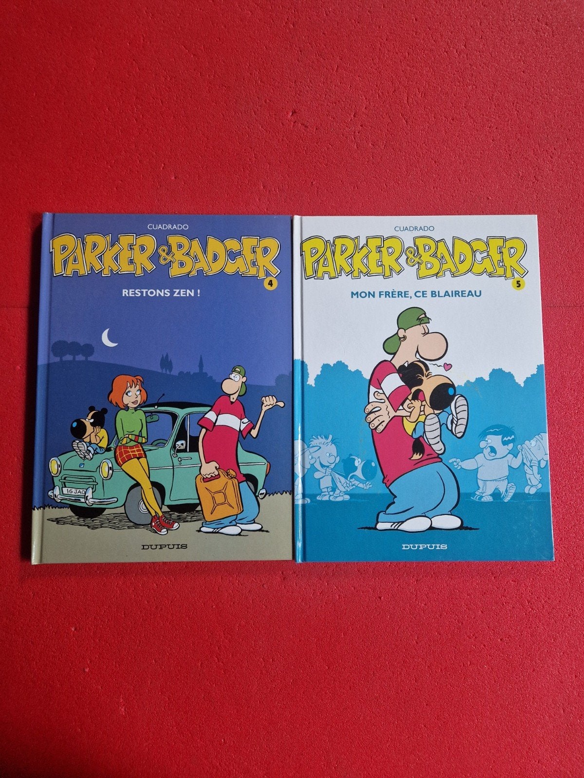 Lot de 2 bd Parker et badger 4 et 5, Ophalen of Verzenden