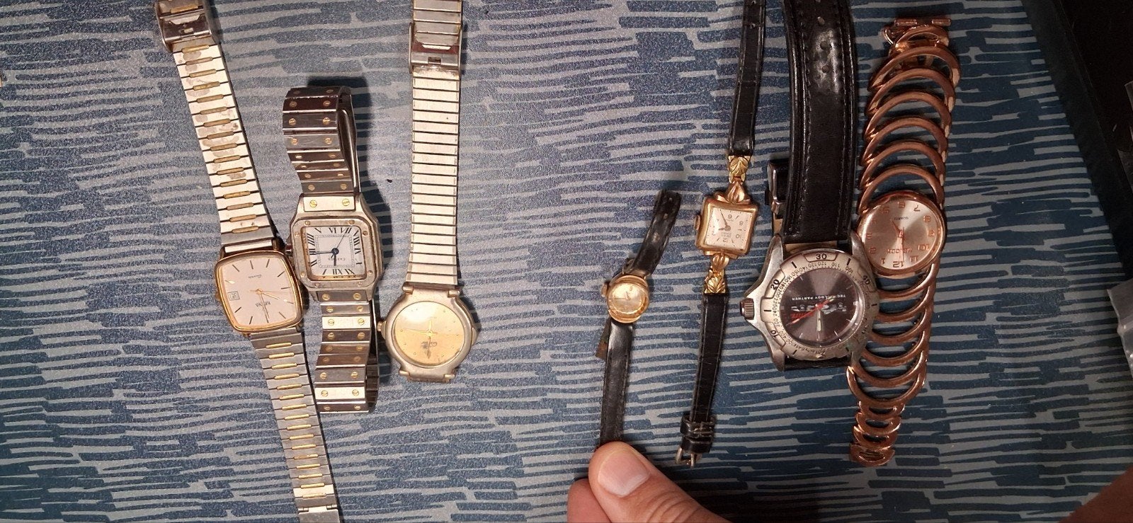 lot de montres ancienne, Or, Or