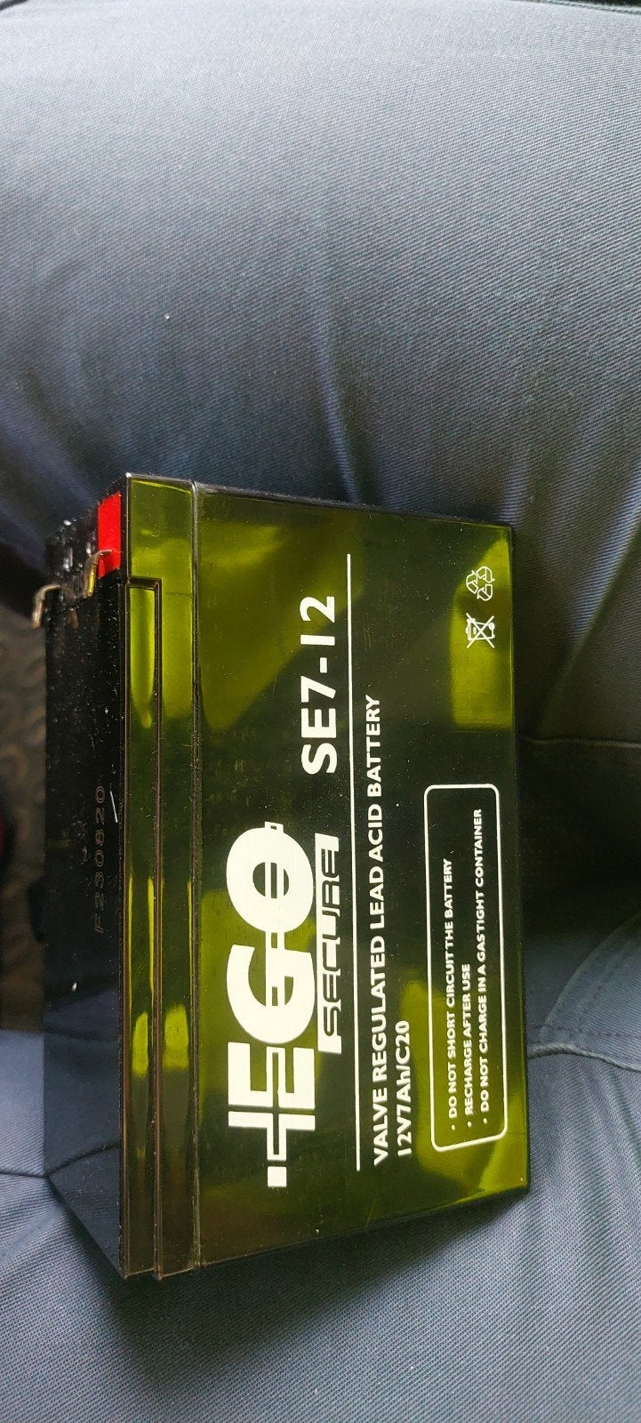 Batterijen 7AH 12V, Ophalen