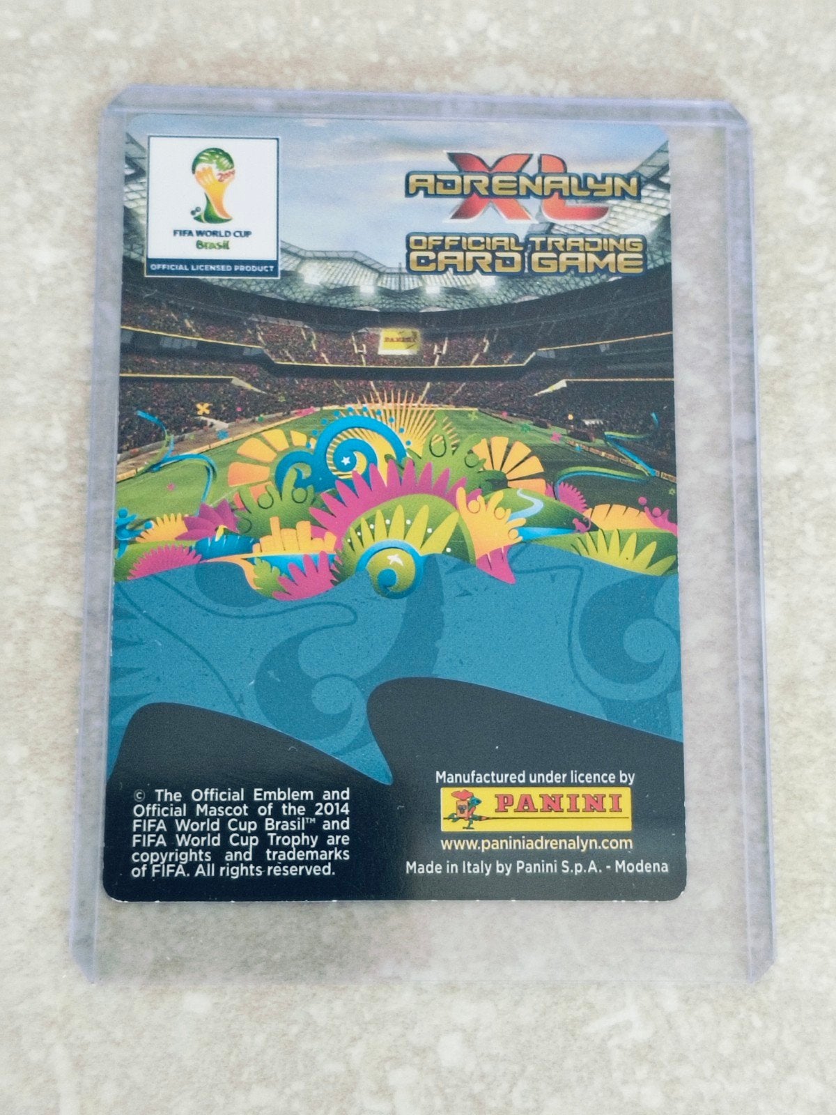 Panini WK 2014 double trouble kaart robben & van persie, Verzamelen, Ophalen of Verzenden