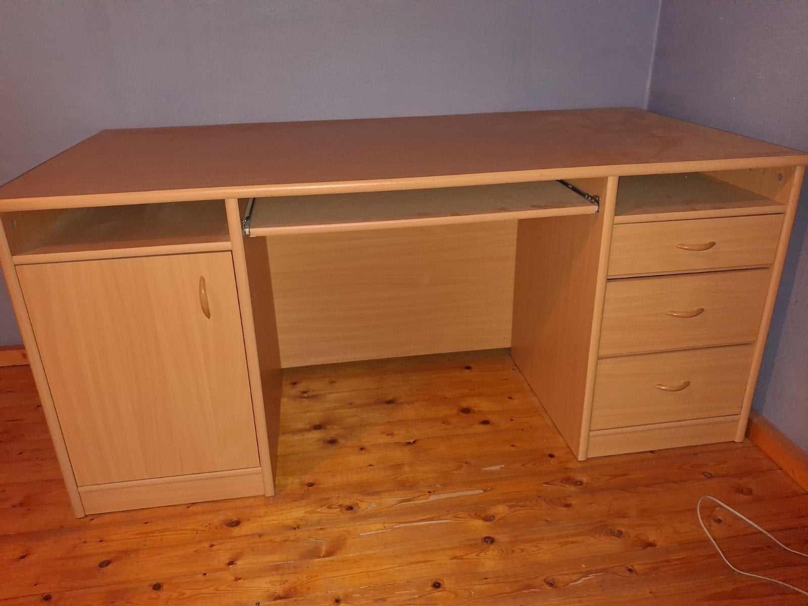 bureau in hout., Diversen, Ophalen, Gebruikt
