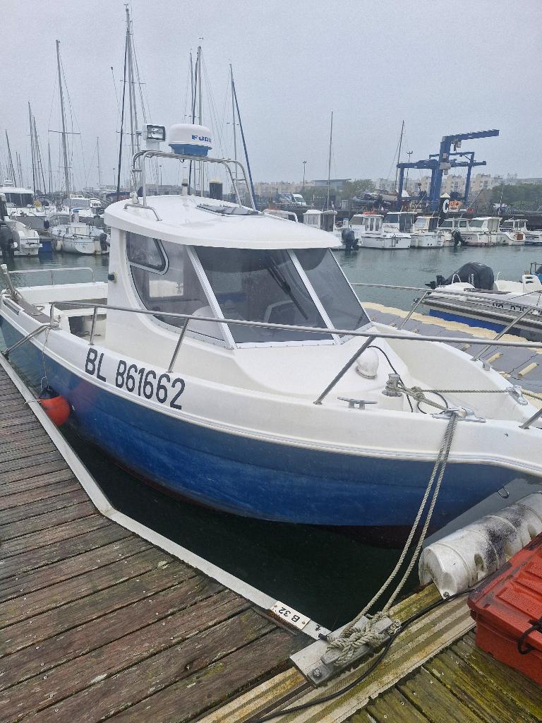 bateau arvor23, Watersport en Boten, Motorboten en Motorjachten, Ophalen, Diesel, Dieptemeter, Zo goed als nieuw