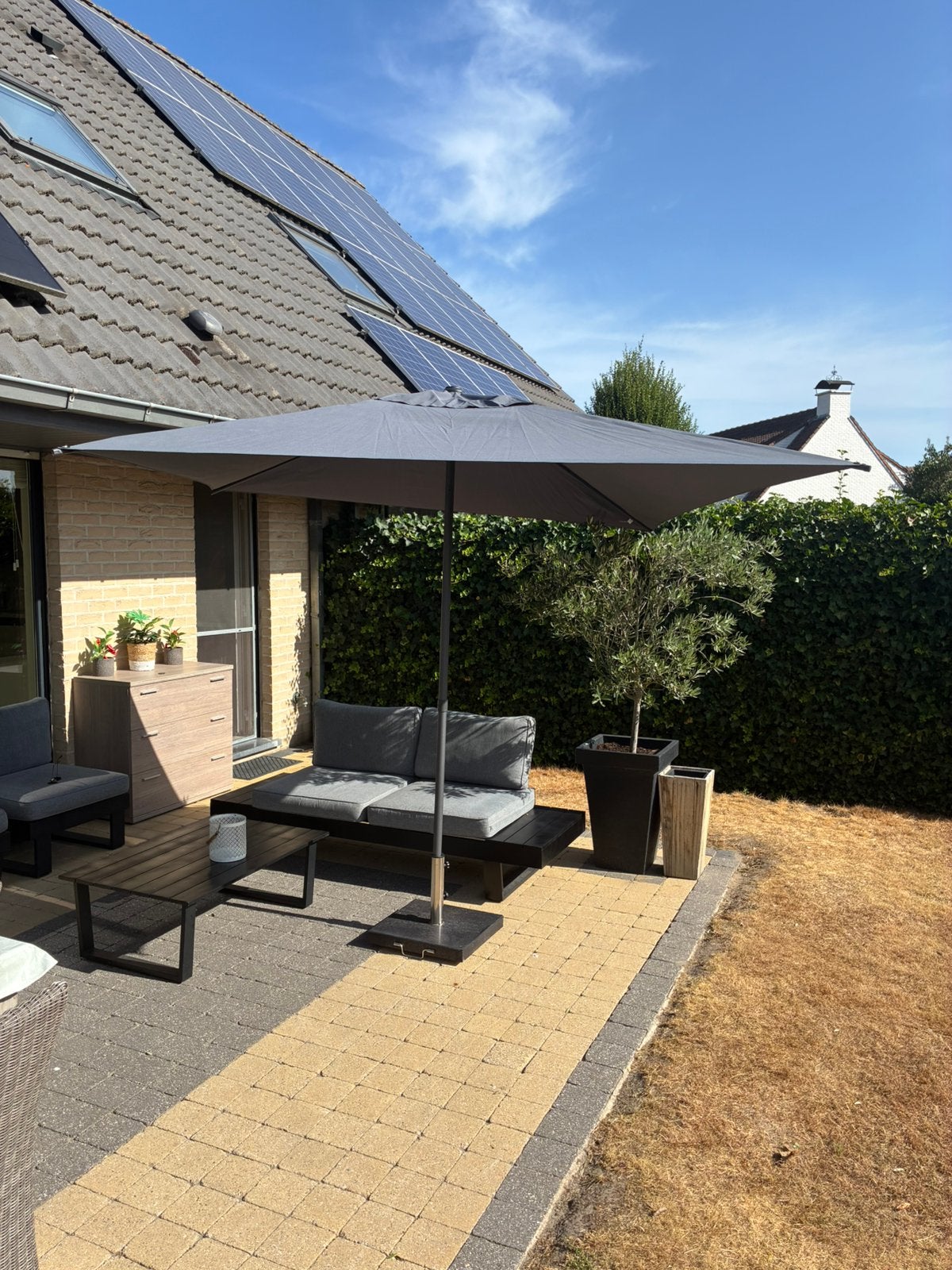 Parasol ” Hespéride” 2,5m x 2,5m (zonder voet), Enlèvement, Neuf