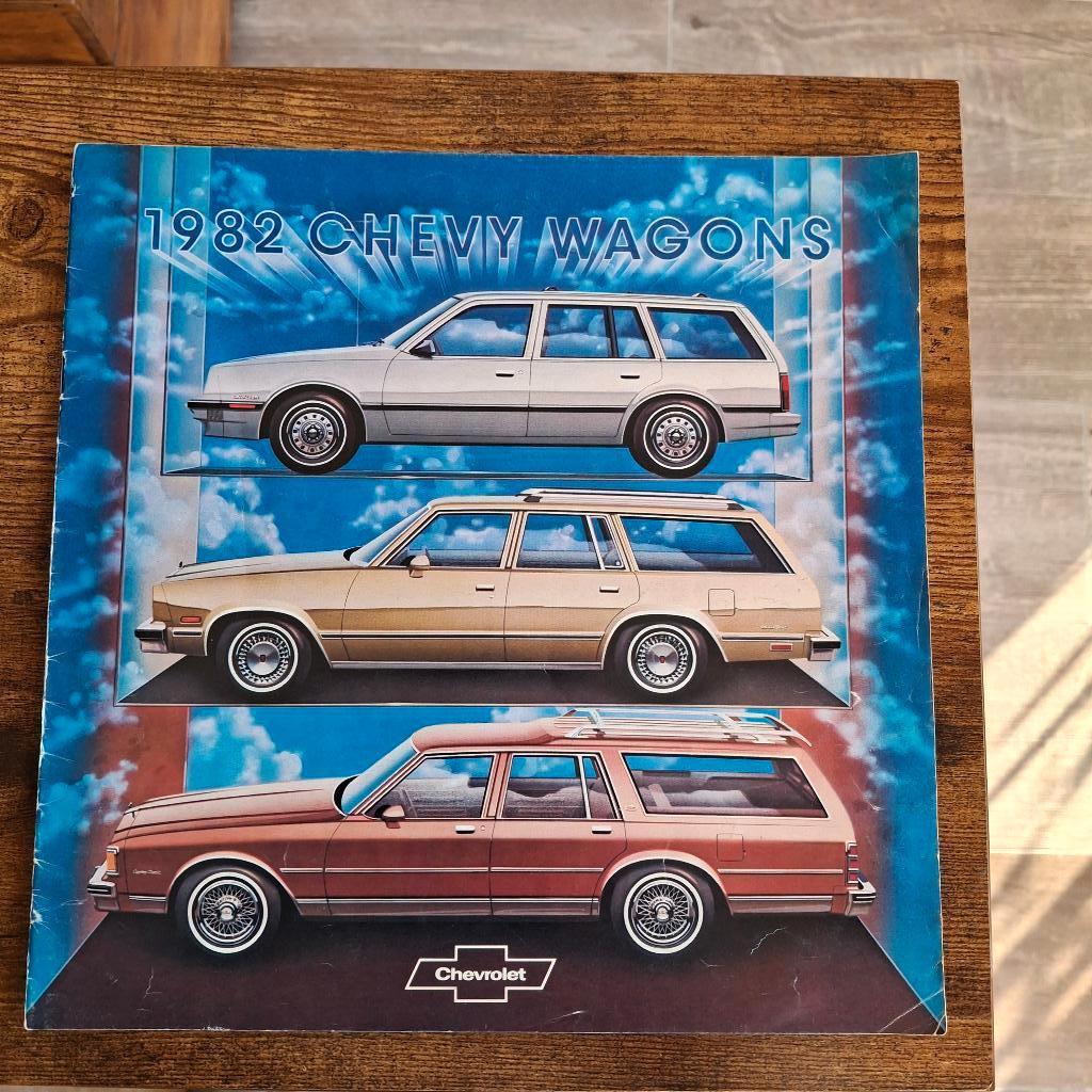 CHEVROLET  1982  CHEVY WAGONS, Ophalen of Verzenden, Zo goed als nieuw, Chevrolet
