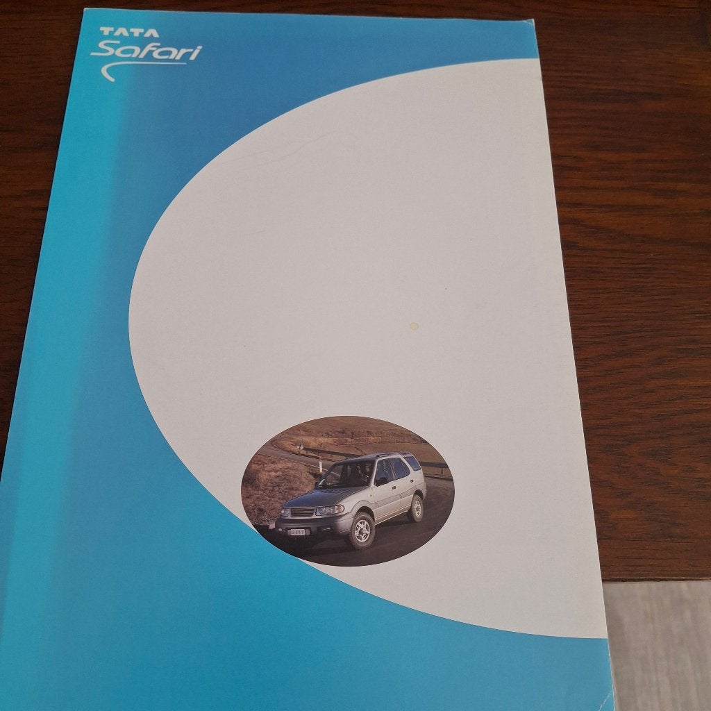 TATA Safari, Boeken, Auto's | Folders en Tijdschriften, Ophalen of Verzenden, Nieuw, Overige merken