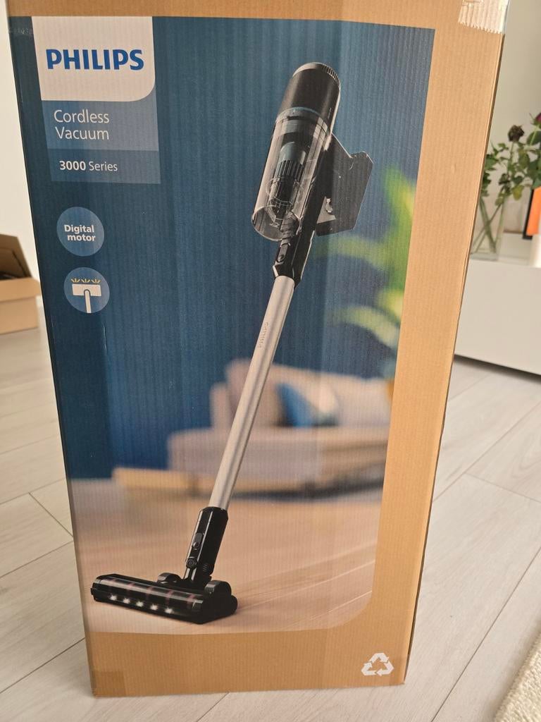 Philips steelstofzuiger met ledlicht, Elektronische apparatuur, Stofzuigers, Ophalen