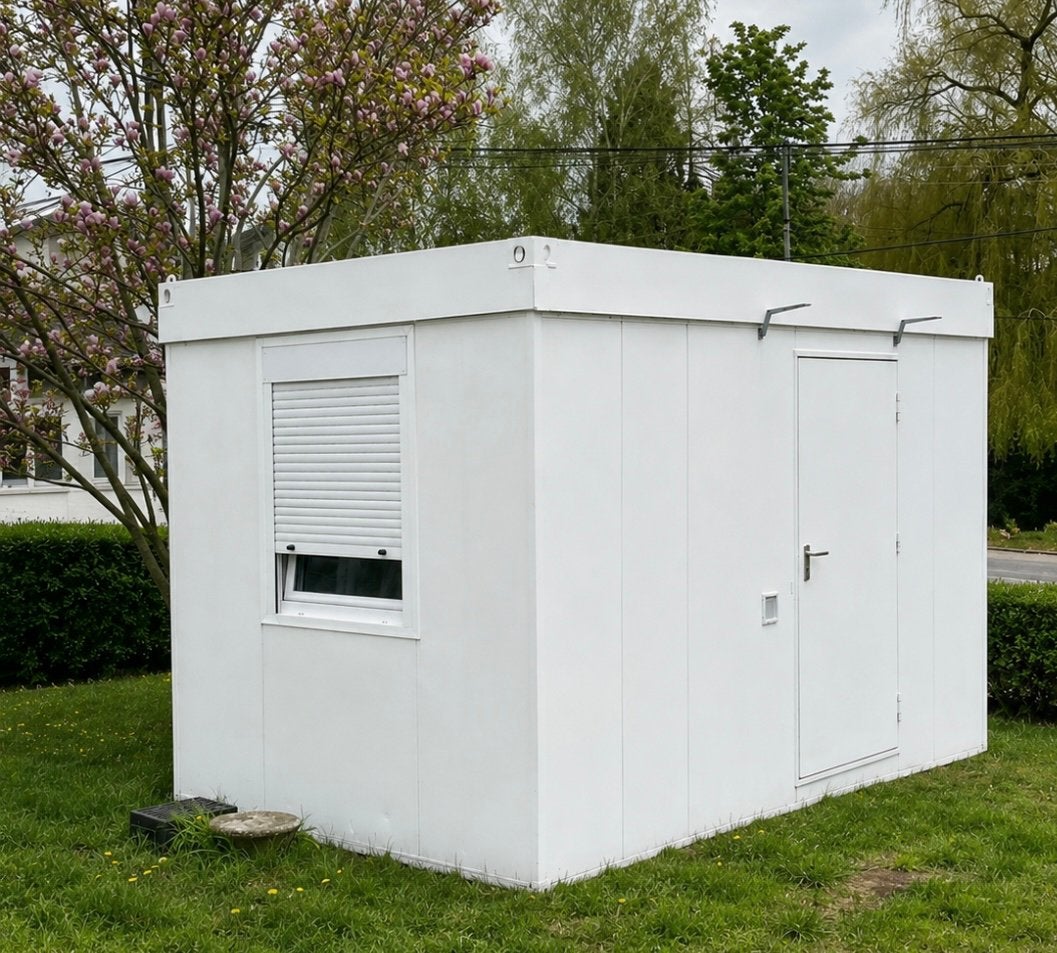 Container bungalow cabane chantier, Ophalen, Zo goed als nieuw
