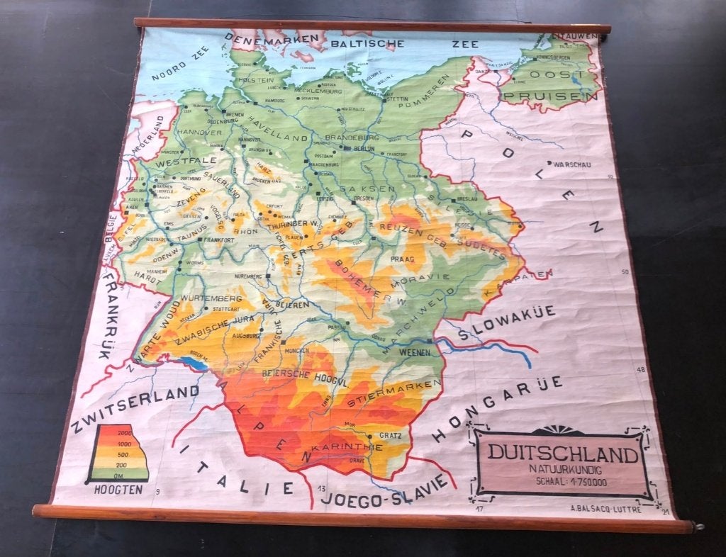 Wereldkaarten: Duitsland 1939, Ophalen