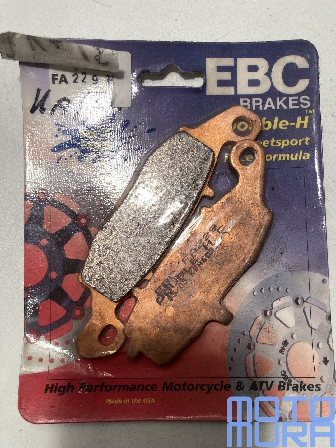 EBC FA229HH remblokken set SV650 GSX600f gsx750f voorremblok, Neuf, -, -, -