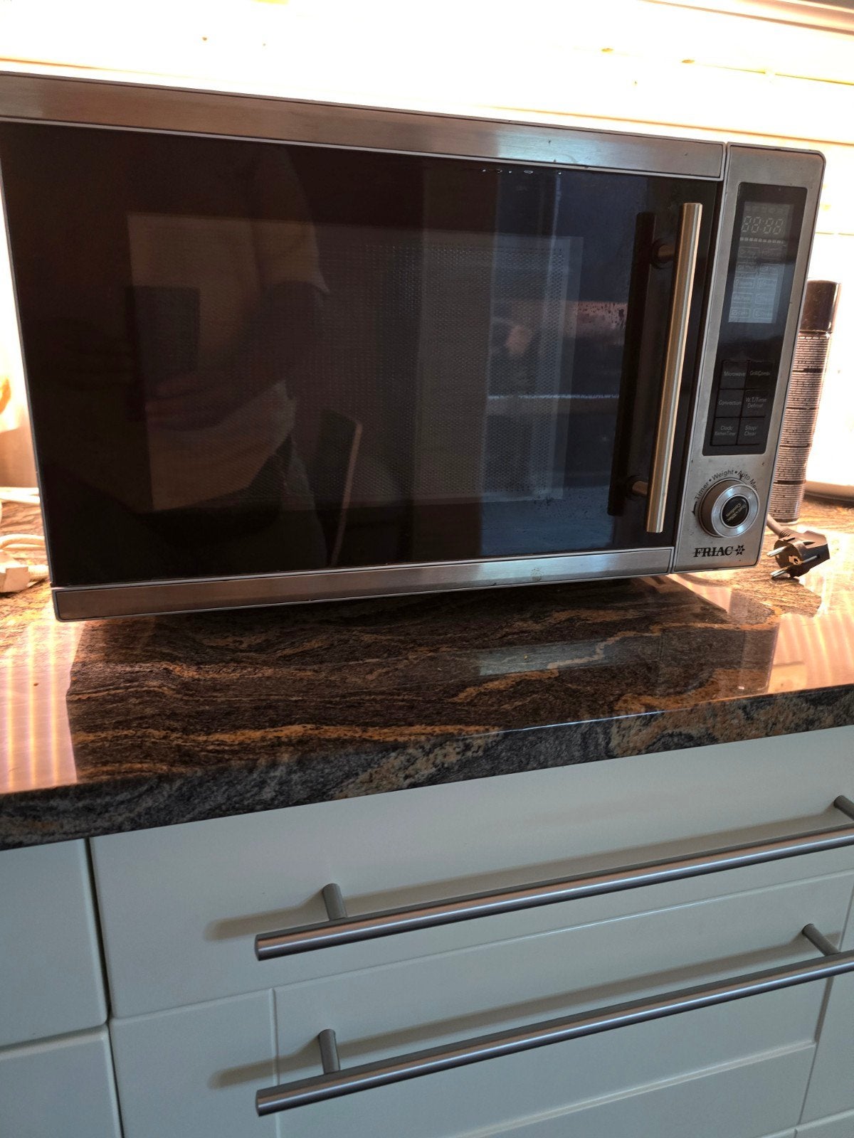 friac magnetron en oven hele goede staat, Gebruikt, Ophalen of Verzenden, Vrijstaand, Combi-microgolfoven