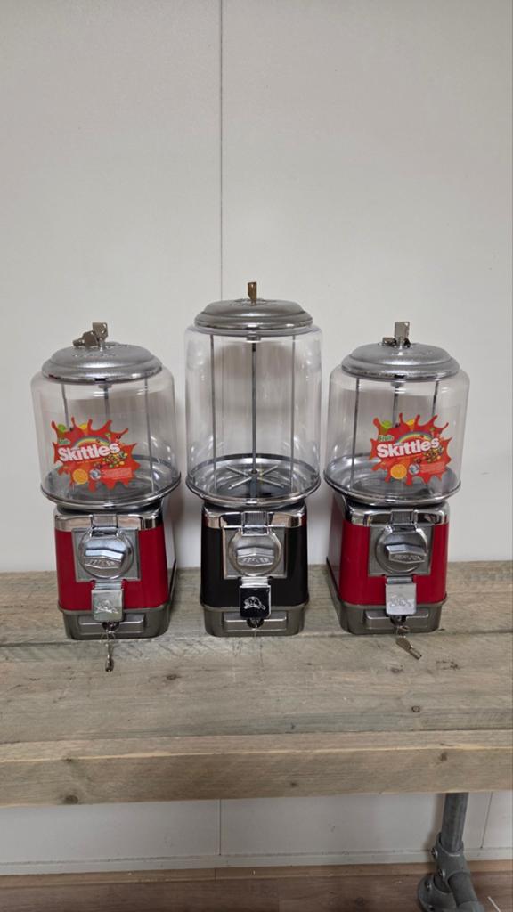 Kauwgomballen skittels automaten, Verzamelen, Ophalen of Verzenden, Gebruikt