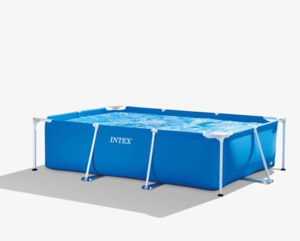 Intex rechthoekig zwembad, Tuin en Terras, Ophalen, Zo goed als nieuw, Rechthoekig