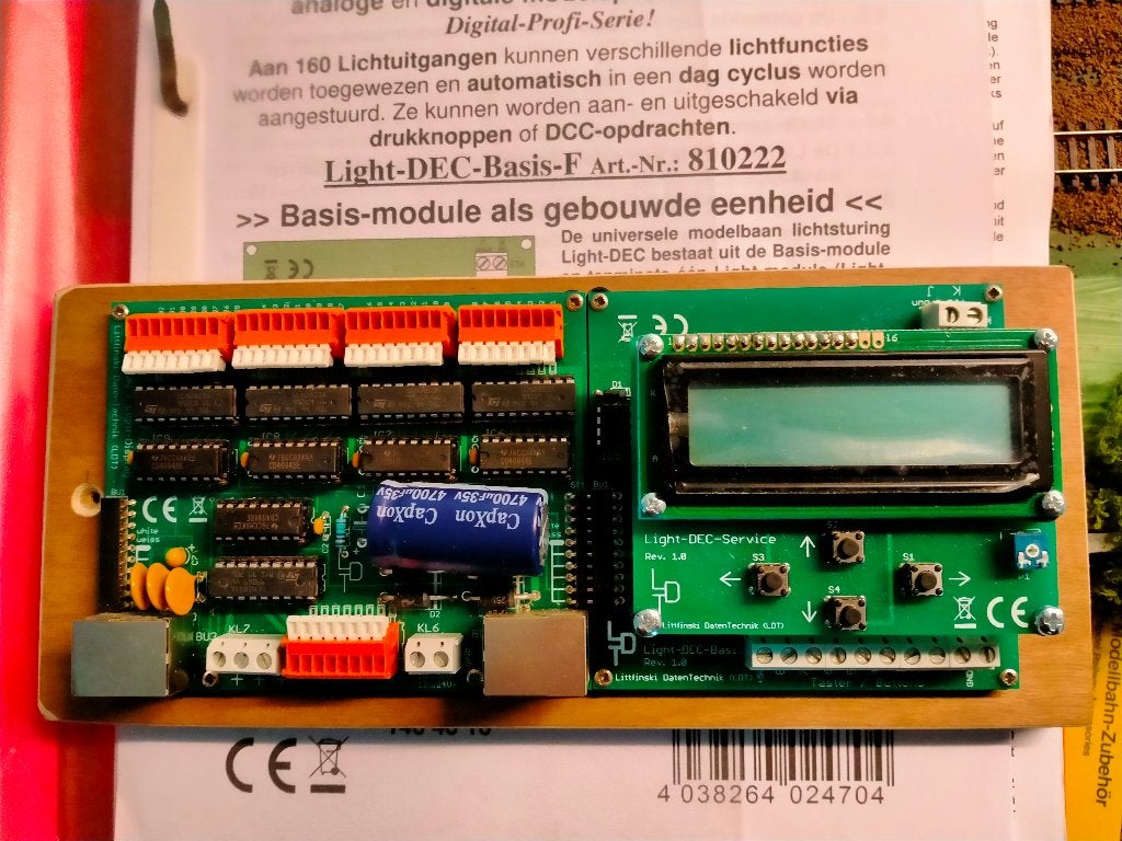 littfinski light dec, Hobby en Vrije tijd, Modeltreinen | N-Spoor, Ophalen of Verzenden, Nieuw