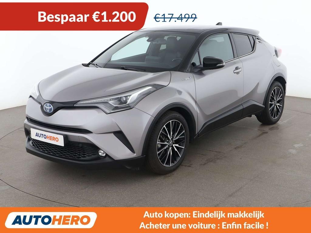 Toyota C-HR 1.8 Hybrid Style (année de construction 2017), Autos, Argent ou Gris, Achat, Euro 6, Noir