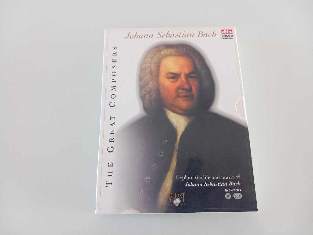 2CD DVD Johann Sebastian Back componist klassiek Film Docu, Ophalen of Verzenden, Zo goed als nieuw, Bach, Inclusief DVD