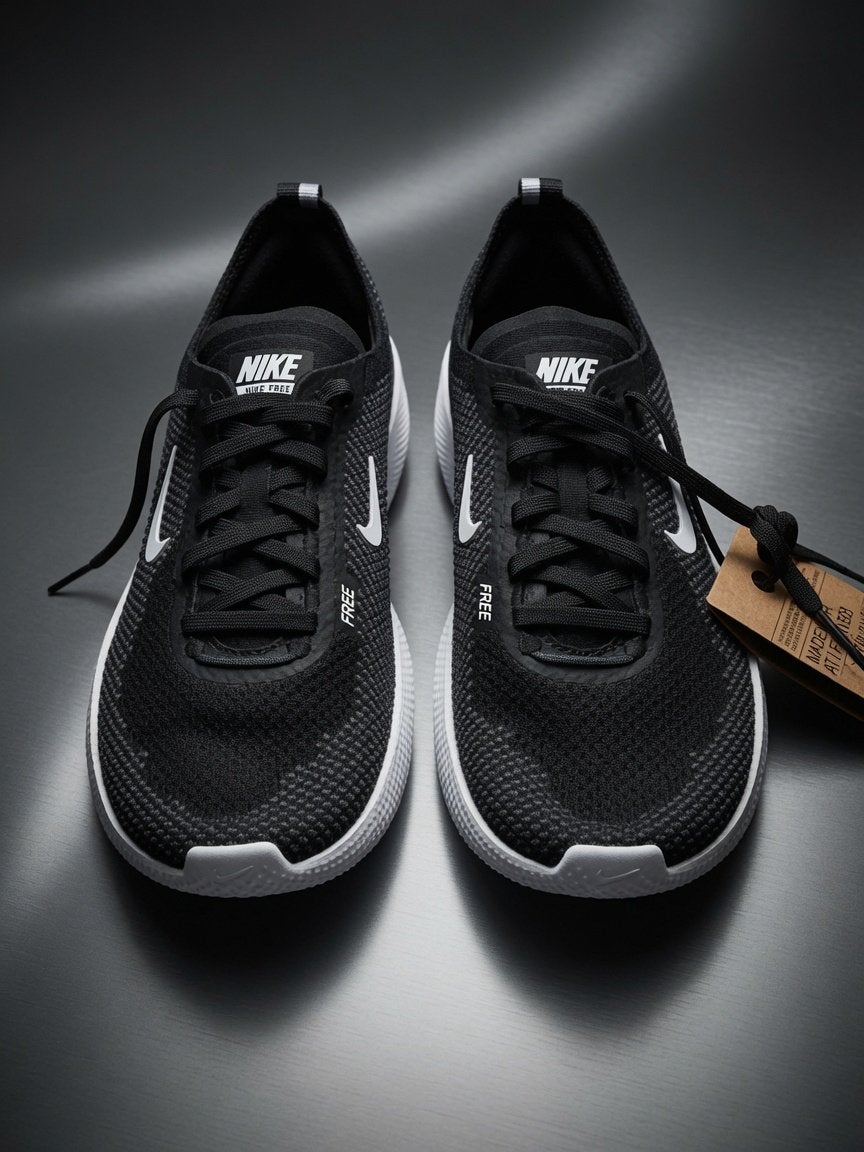 sportive Nike Free 2025 noires et blanches EU40, Neuf, Chaussures de course à pied, Autres sports, Enlèvement ou Envoi