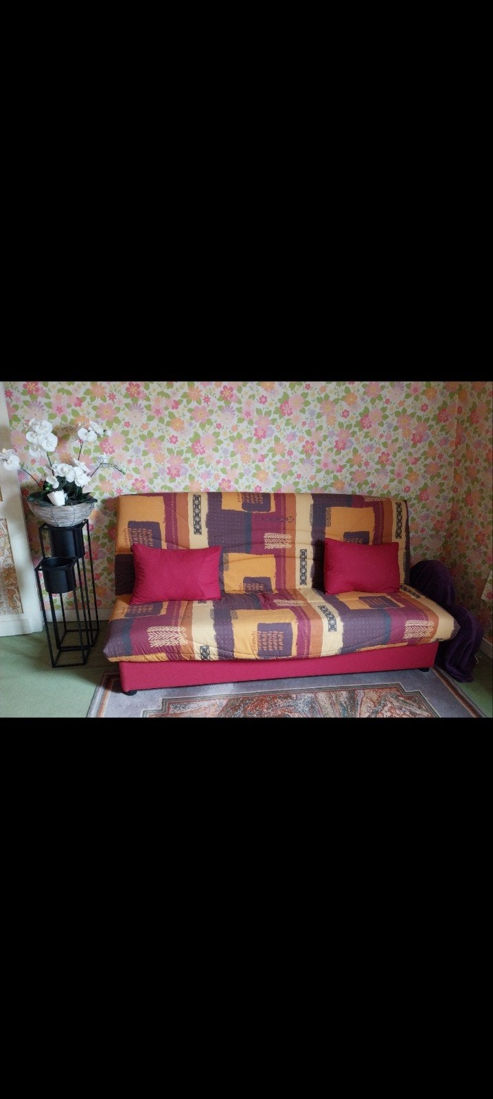 banquette clic clac jp gruhier, 150 à 200 cm, Comme neuf, Contemporain, Enlèvement