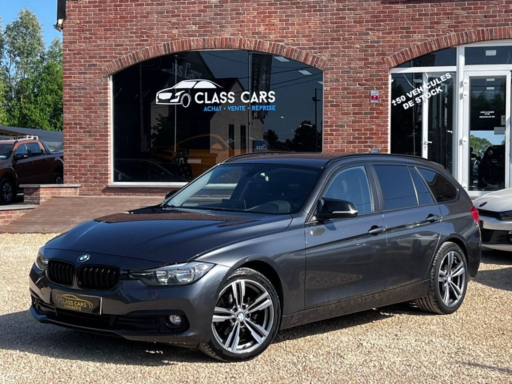 BMW 3.18 D PACK-SPORT BREAK NAVI CarPlay RADAR, Autos, 100 kW, Argent ou Gris, Achat, Euro 6