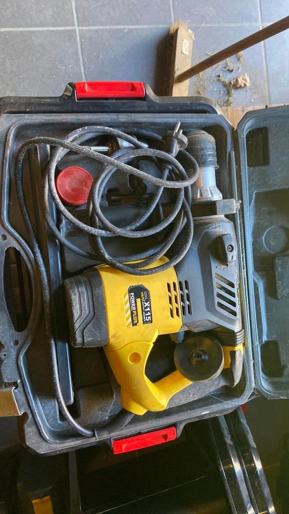Powerplus boorhamer, Doe-het-zelf en Bouw, Ophalen, Boor- en/of Breekhamer, Klopboormechanisme, Gebruikt