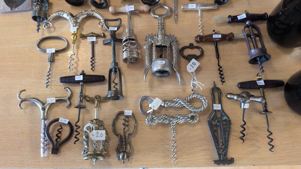 différents types de tire-bouchons - 15-35 € chacun, Antiquités & Art, Enlèvement ou Envoi