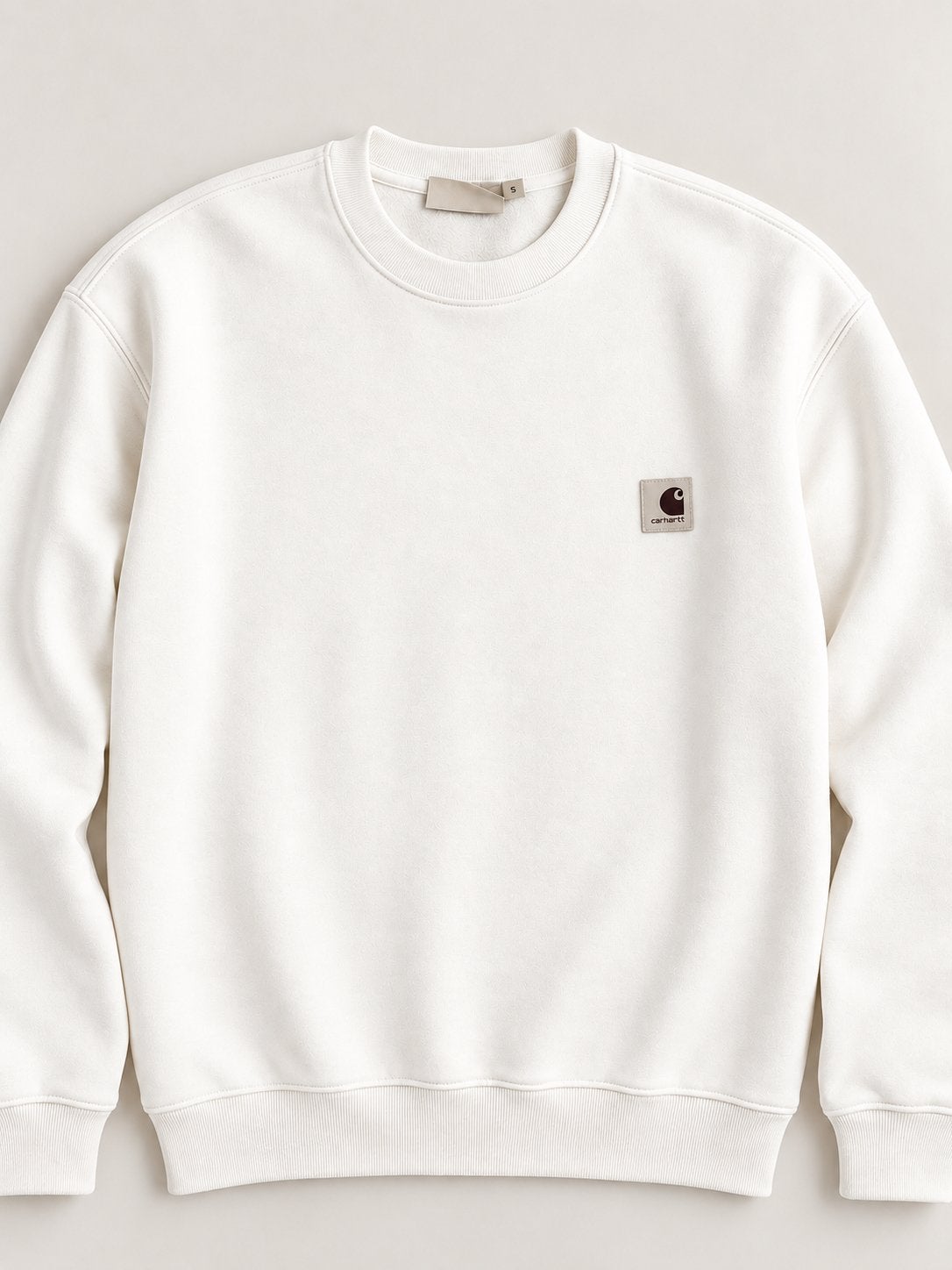 Chandail à capuchon Carhartt WIP - Blanc, Enlèvement ou Envoi, Comme neuf, Taille 46 (S) ou plus petite, Blanc