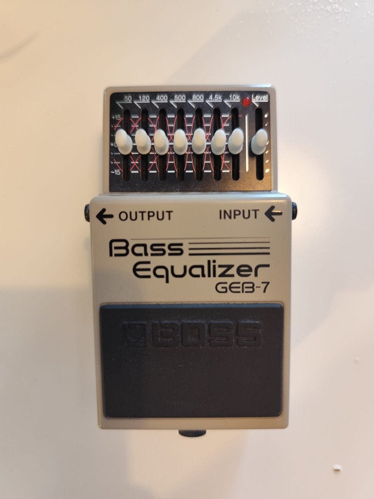 Boss GEB-7 Bass Equalizer, Muziek en Instrumenten, Ophalen of Verzenden, Zo goed als nieuw, Equalizer