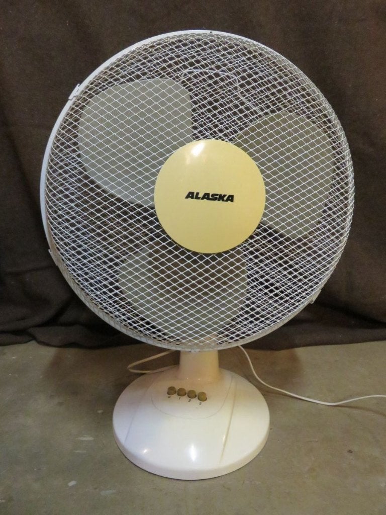 ALASKA DF-4009 tafelventilator, Electroménager, Enlèvement, Comme neuf, Ventilateur de table