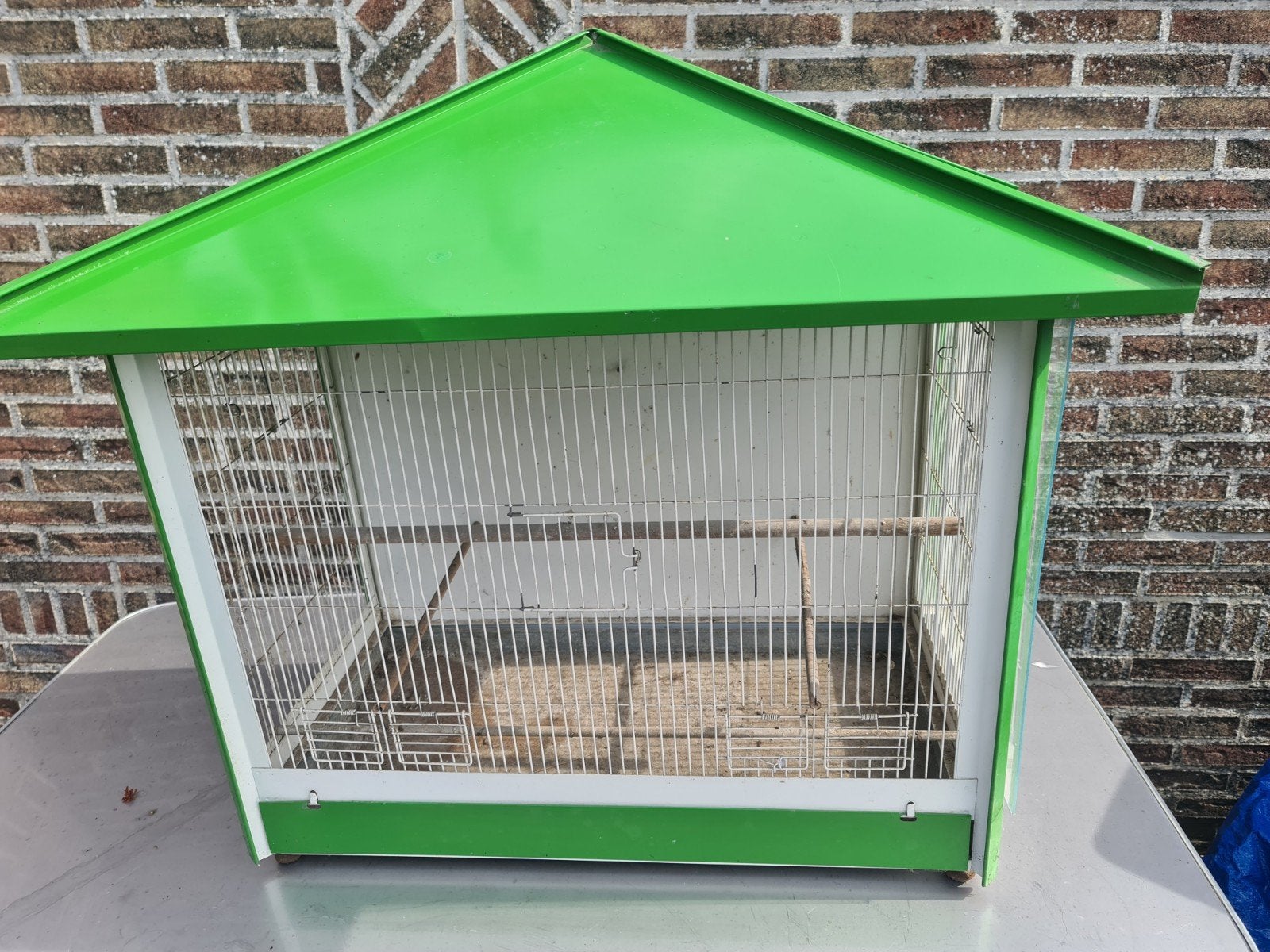 Cages à oiseaux, Animaux & Accessoires, Oiseaux | Cages & Volières, Utilisé, Cage à oiseaux, Métal, Enlèvement