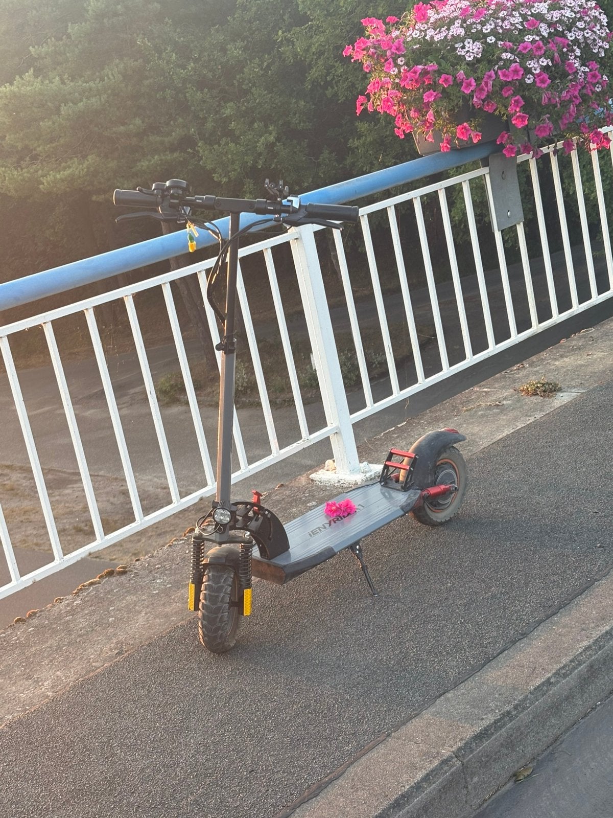 ruilen tegen kukurin g2 KAPPOTE ACTERBAND, Fietsen en Brommers, Ophalen, Gebruikt, Elektrische step (E-scooter)