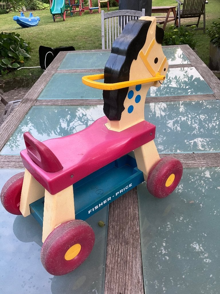 Vintage Fisher Price: Paard, Kinderen en Baby's, Speelgoed | Fisher-Price, Ophalen, Gebruikt, Auto of Voertuig