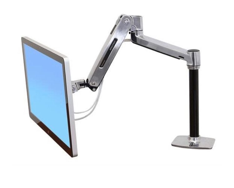 Ergotron LX HD Sit-Stand Desk Arm 46“ 13,6kg Monitorarm, Computers en Software, Verzenden, Refurbished, HD