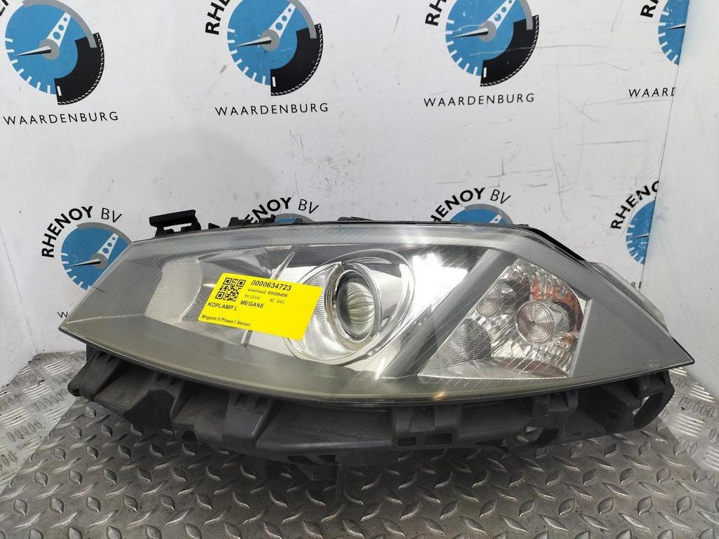 RENAULT MEGANE KOPLAMP L 2004, Ophalen of Verzenden, Gebruikt, ARN erkend