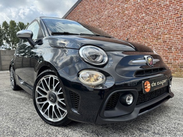 Abarth595 "CARBIO" Navi/carplay/leder/160pk/40 000km/manueel, Auto's, Abarth, Voorwielaandrijving, 139 g/km, Euro 6, 4 cilinders