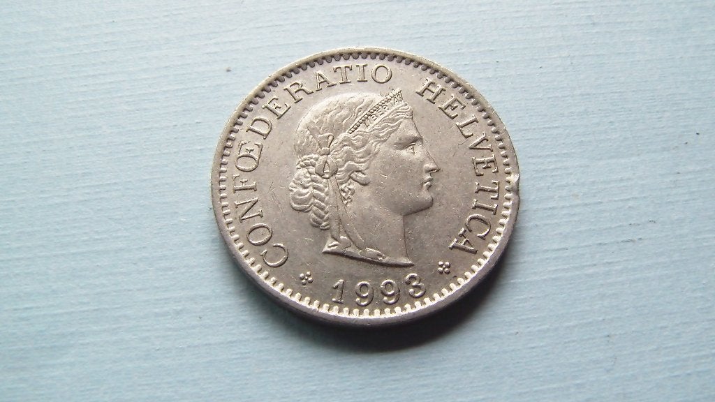 suisse 10 rappen 1993 B, Enlèvement