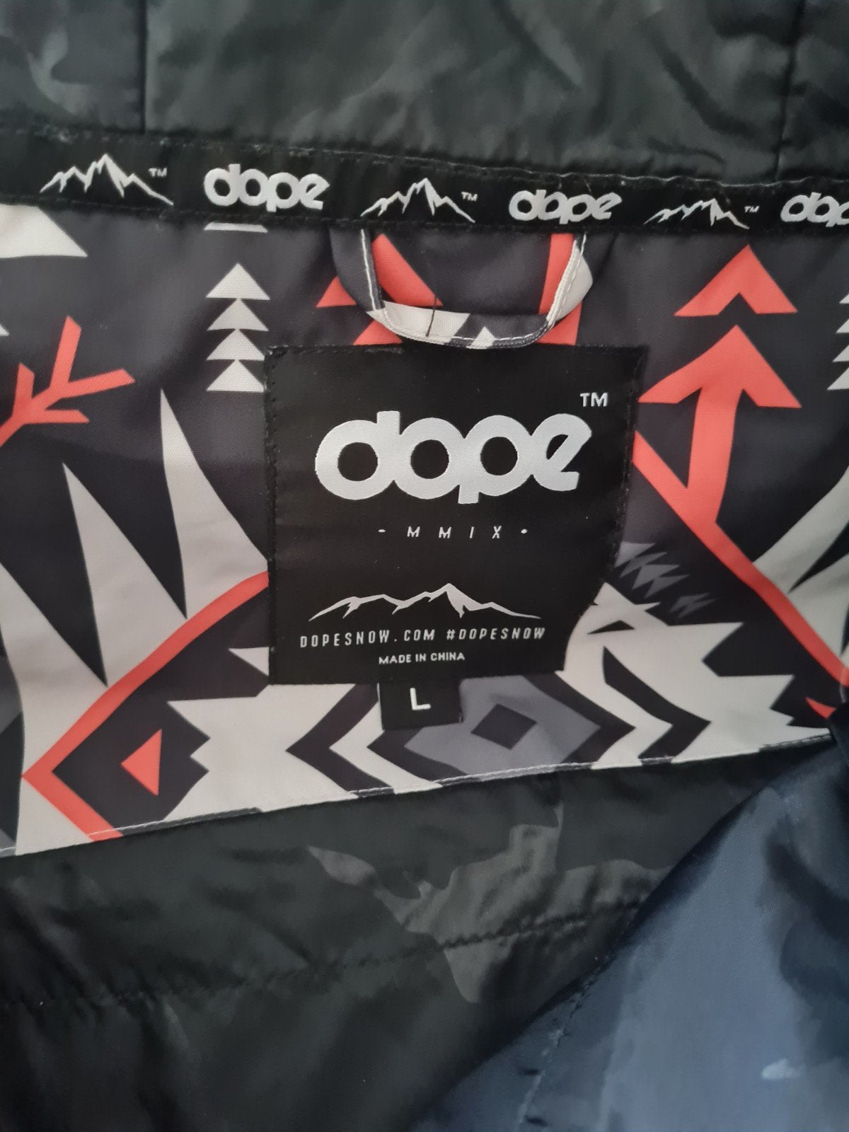 Dope MMIX ski jas - L, Enlèvement ou Envoi, Comme neuf, Vêtements