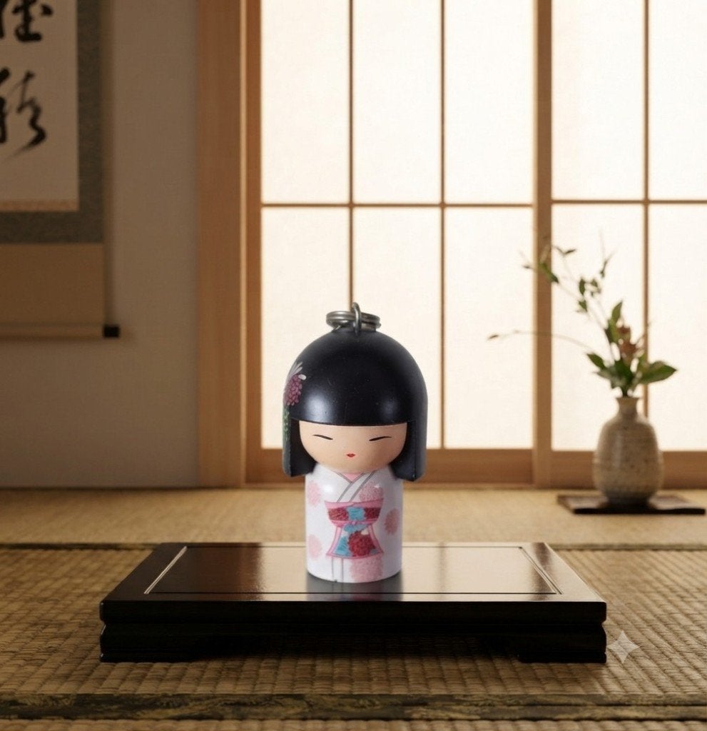 Porte-clés Kimmidoll Konoka, Antiquités & Art, Japon, Plastique, Multicolore, Enlèvement ou Envoi