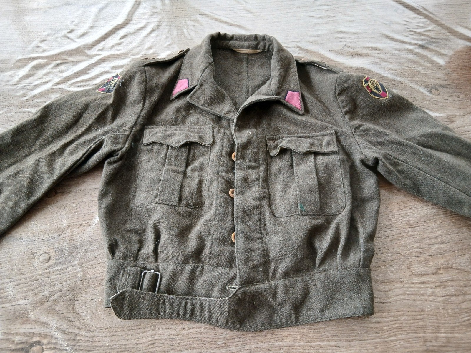 Legervestje 1956, Ophalen of Verzenden