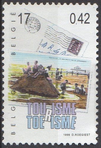 België - Toerisme Yvert 2853, Envoi, Non oblitéré