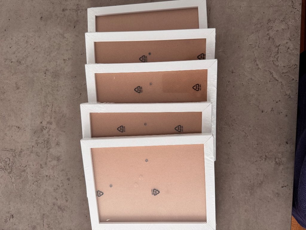 Fotolijsten 20x15, Ophalen, Nieuw, Met glas, Wit