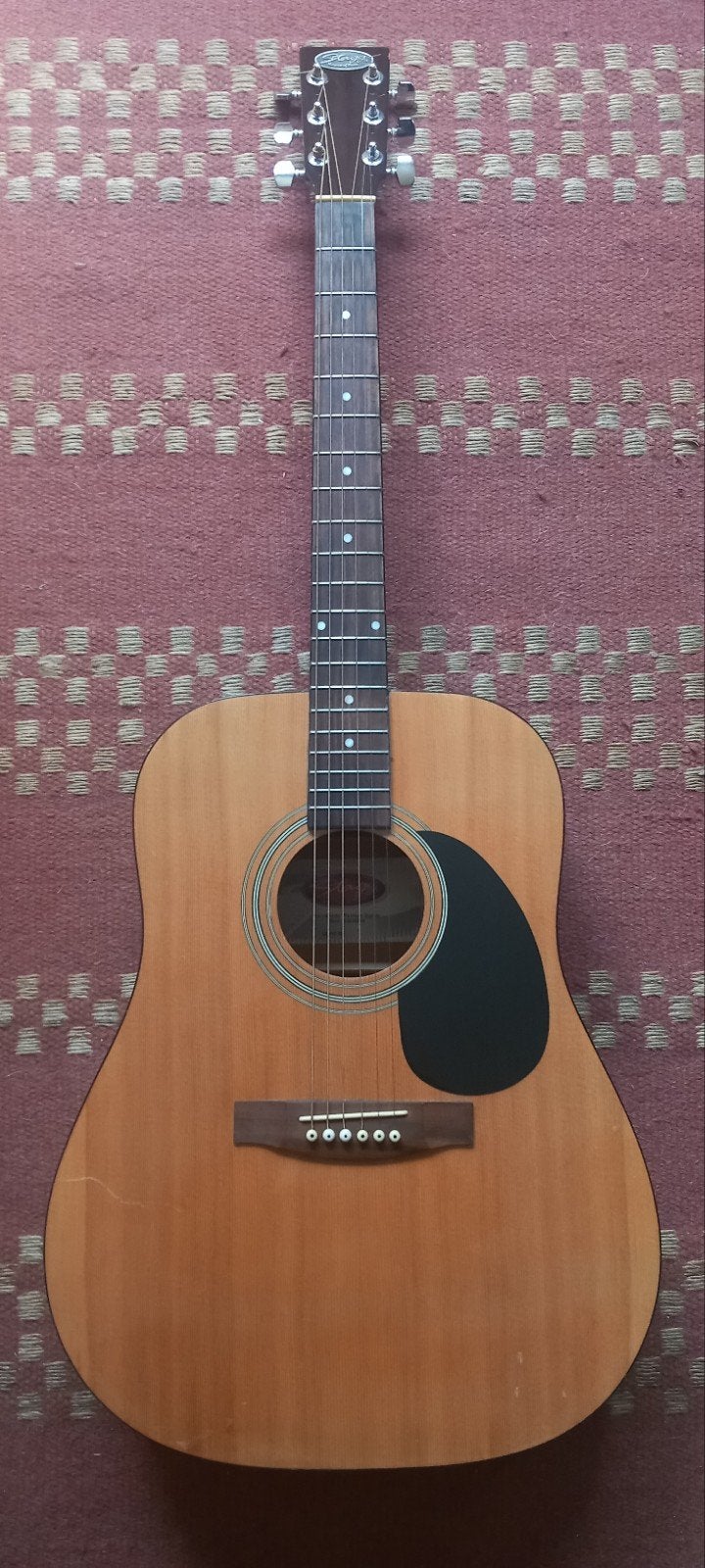 Stagg SW205N akoestische folkgitaar, Muziek en Instrumenten, Ophalen, Gebruikt, Western- of Steelstringgitaar