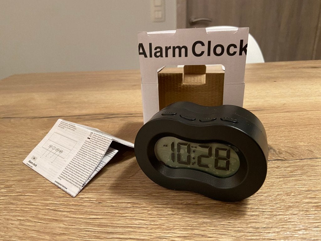 Wekkertje met alarm, Ophalen of Verzenden, Nieuw, Digitaal