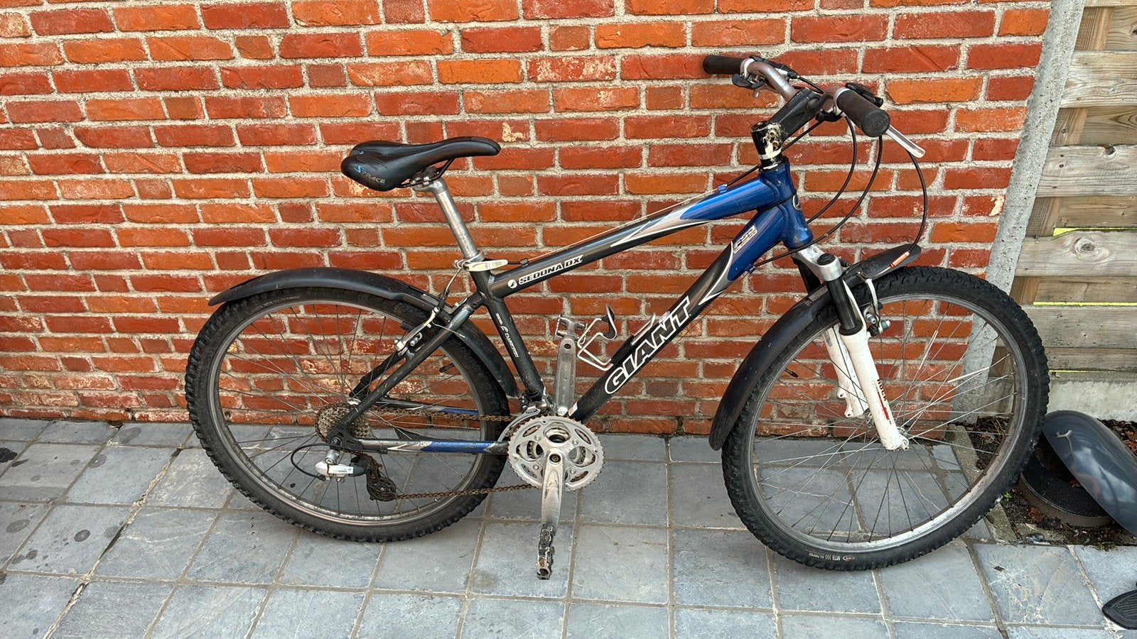 Mountenbike merk Giant voor kinderen van 10 jaar, Frein sur jante, 45 à 49 cm, Giant, Enlèvement