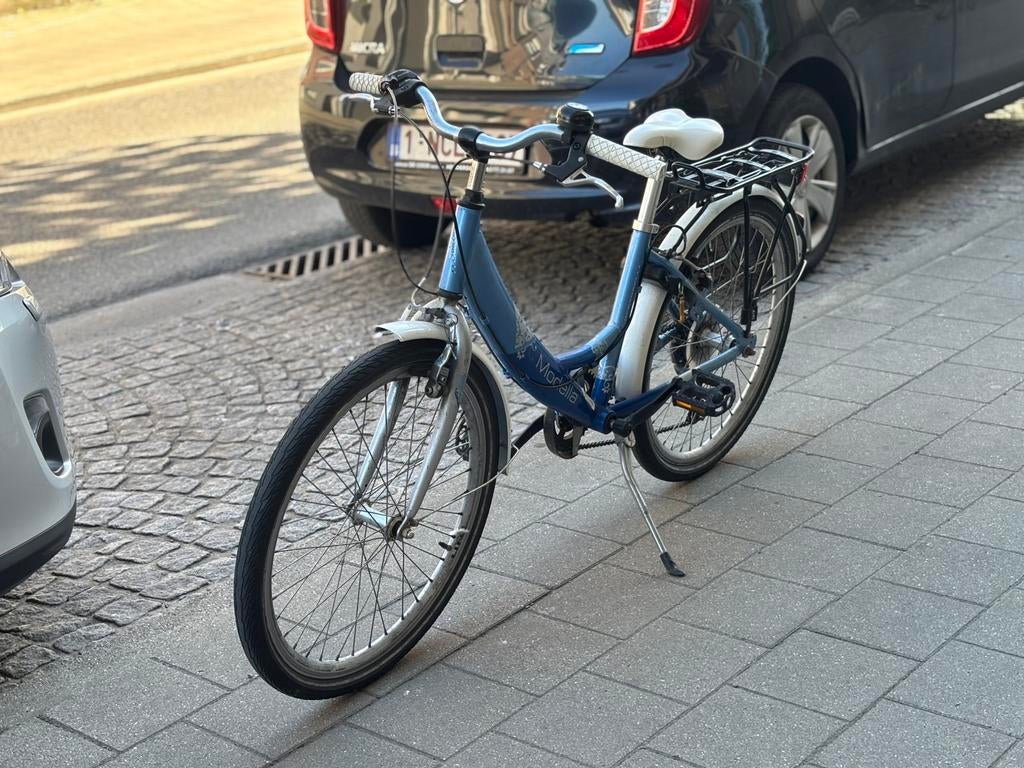 Meisjes fiets met 22inch banden, Ophalen, 22 inch, Gebruikt, Velgrem