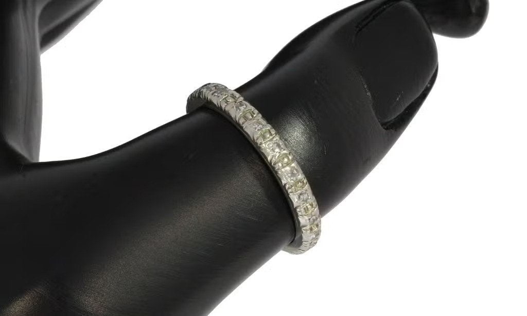 Alliance 16 diamanten 14k gouden vintage ring dames briljant, Ophalen of Verzenden, Zo goed als nieuw, Dame of Heer, Met edelsteen