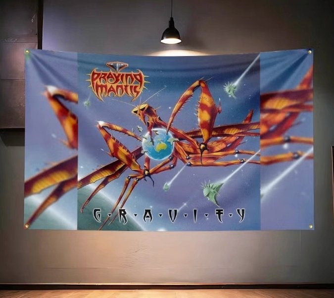 Grote vlaggen Praying Mantis (150x90cm), Ophalen of Verzenden